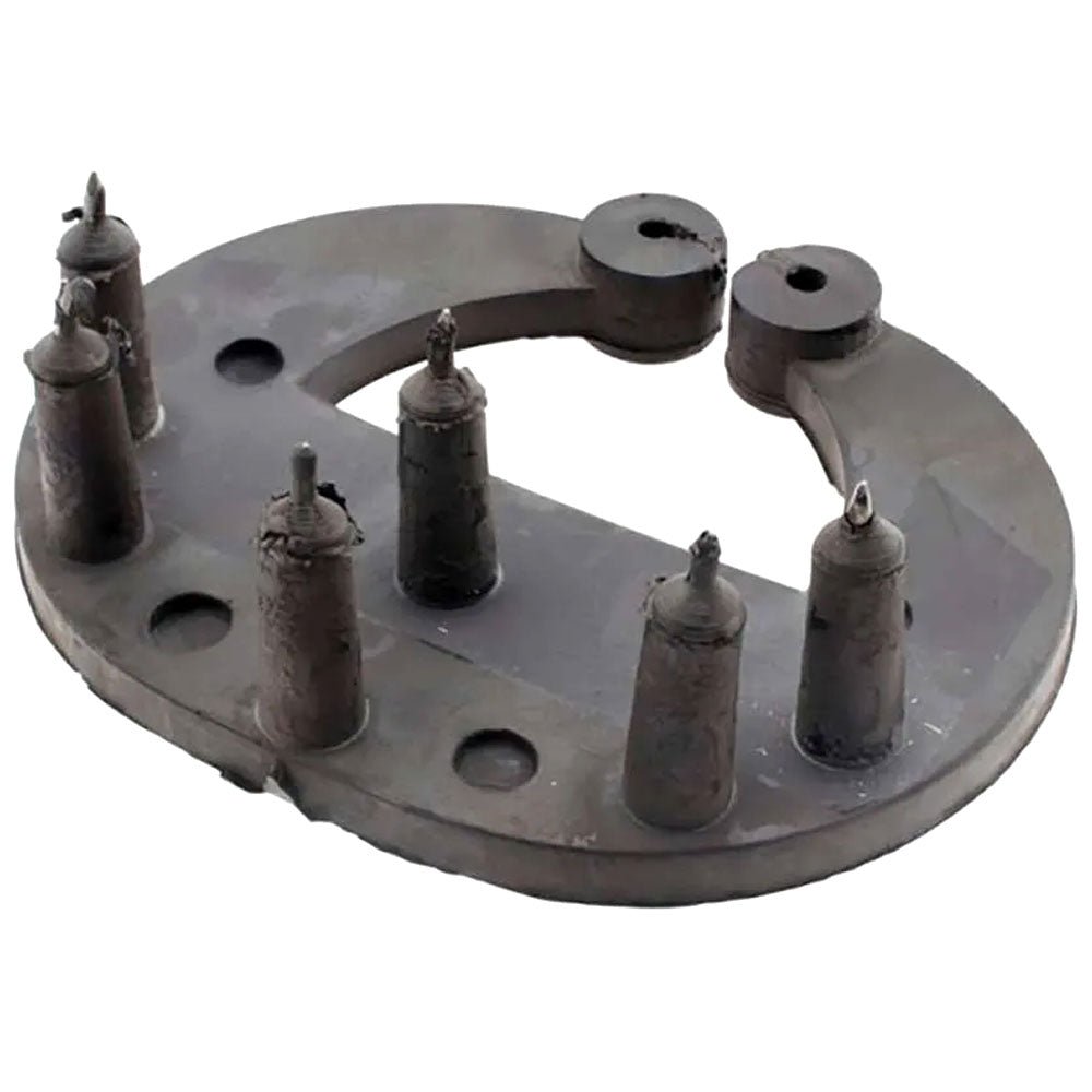 Antisucchio in Gomma con punte metalliche per vitelli