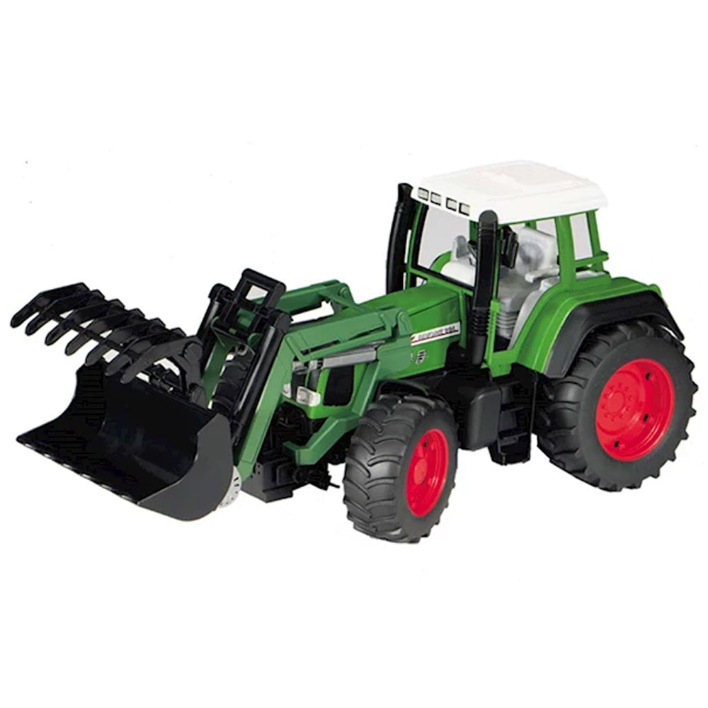Trattore giocattolo marca Bruder modello Fendt Favorite 926 con caricatore frontale