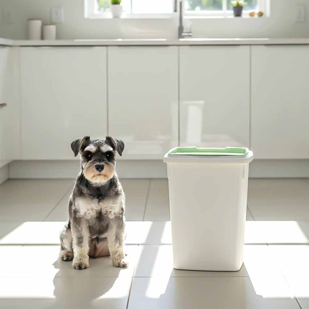 FEEDY Contenitore per Cibo per Cani in Plastica