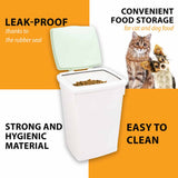 FEEDY Contenitore per Cibo per Cani in Plastica