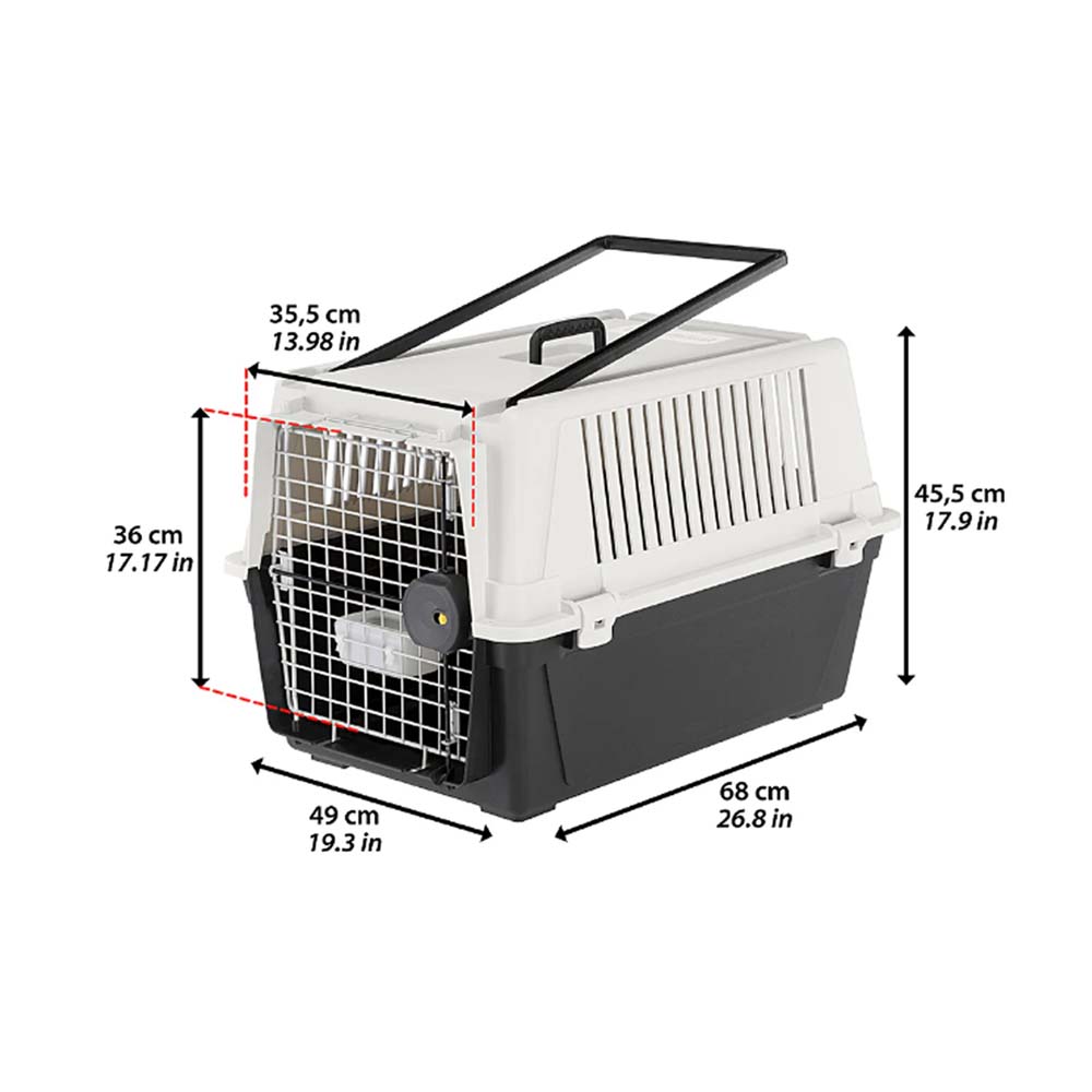 Transportbox für mittelgroße Hunde