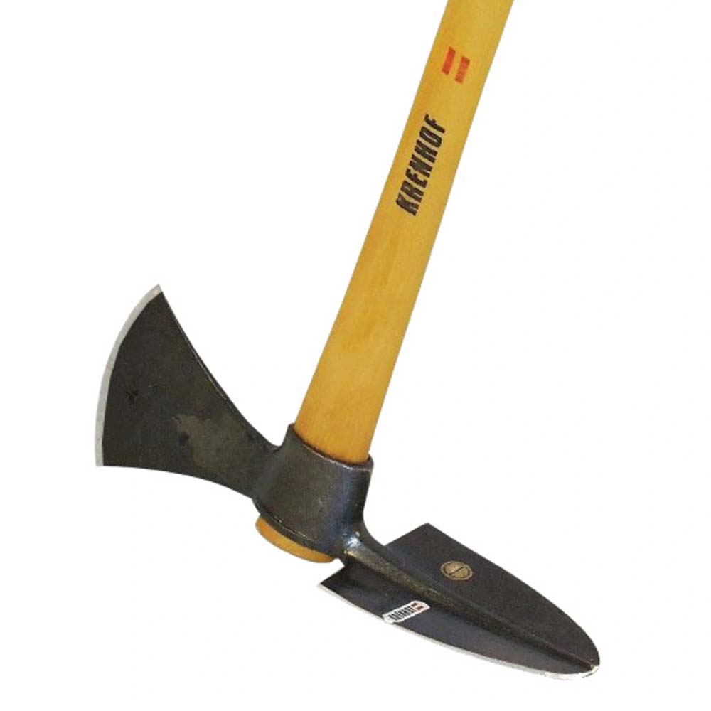 Zappa 2 In 1 Con Manico In Legno – Acciaio Inox – Forca A 3 Denti E Lama Larga - 3