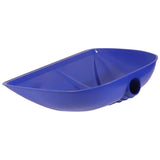 Pala in Plastica Blu con Bordo – Pala Universale Robusta con Profilo in Alluminio