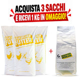 Beikircher Mangimi –  Pickfutter, Mangime completo, miscela di spezzato per galline ovaiole (Sfuso/Big Bag/30kg)