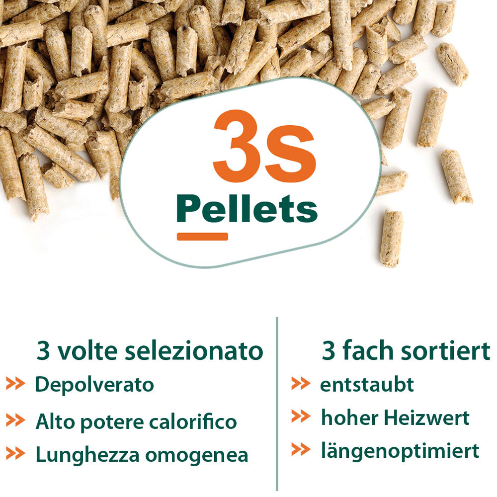 Beikircher Premium Pellet di legno ENplus A1 – sfuso, consegna in autobotte