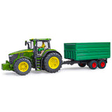 Rimorchio ribaltabile con asse tandem per trasporto con cassone ribaltabile Bruder