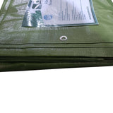Abdeckplane grün 120 -180g/m² Schutzabdeckung für verschiedene Zwecke 
