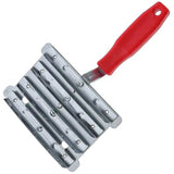 Striglia in Metallo con 2 Ferri - Ideale per Cavalli