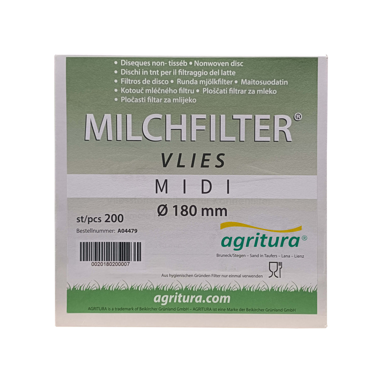Agritura Milchfilter Vlies