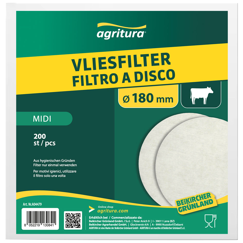 Agritura Filtri del latte 200st
