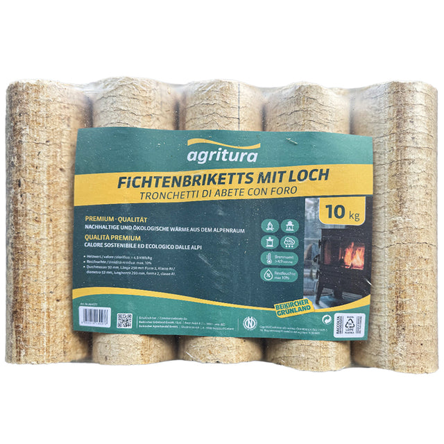 Agritura Tronchetti di abete con foro