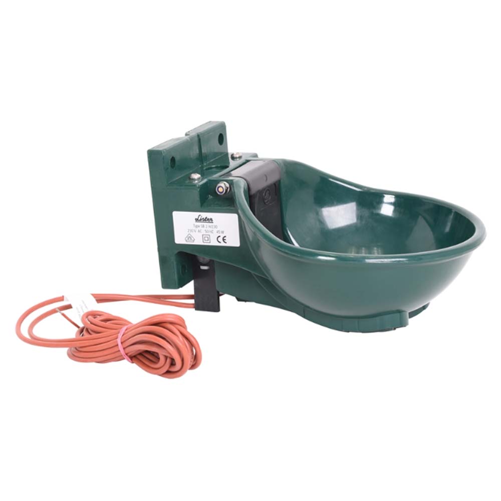 Plastic bowl with heating cable 230 volts 33 watts