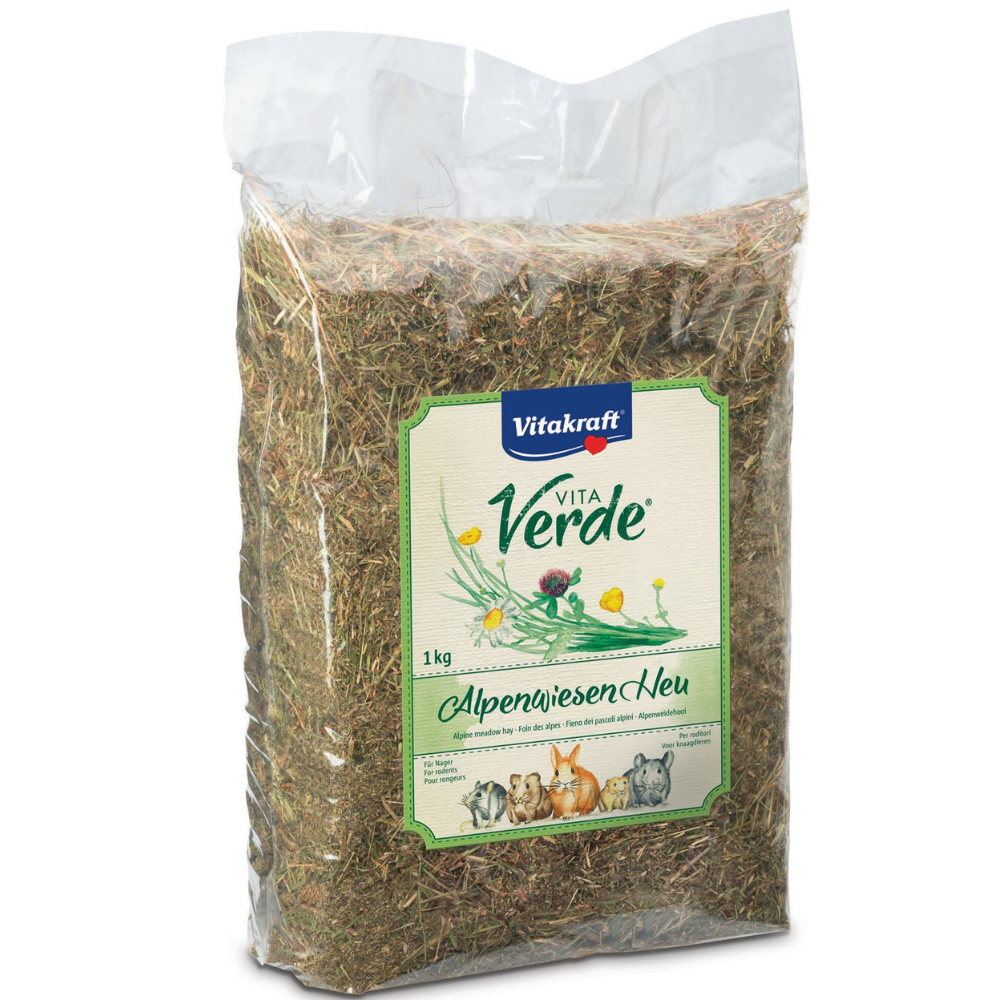 Vitakraft Fieno di Prato Alpino 1kg per Roditori