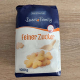 SweetFamily Feiner Zucker 1kg, 25Kg