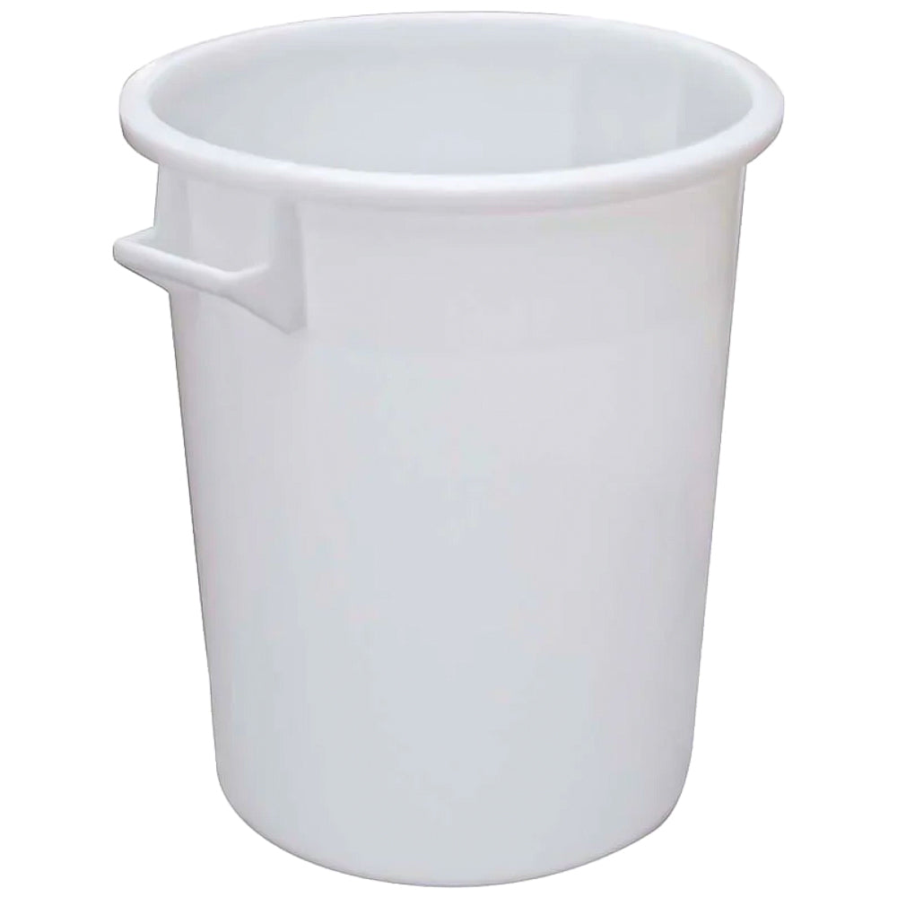 White Garbage Can Lid