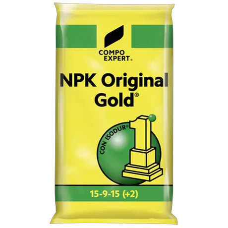 Fertilizzante a Lenta Cessione NPK Original Gold® 15-9-15(+2) – Sacco da 25kg