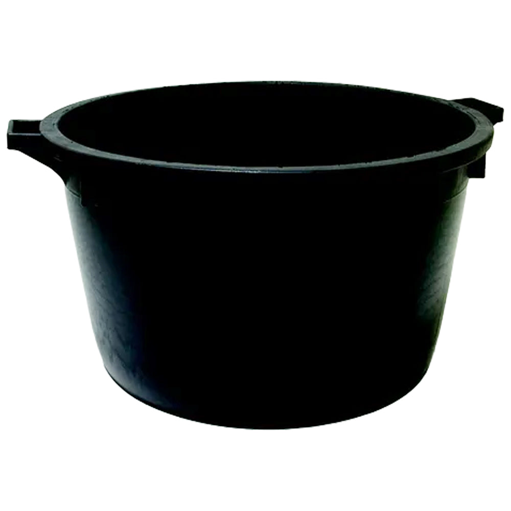 Mastellotto Tondo in Plastica Nero