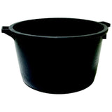 Mastellotto Tondo in Plastica Nero