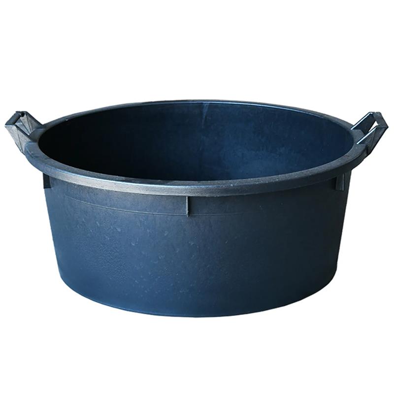 Mastellotto Tondo in Plastica Nero