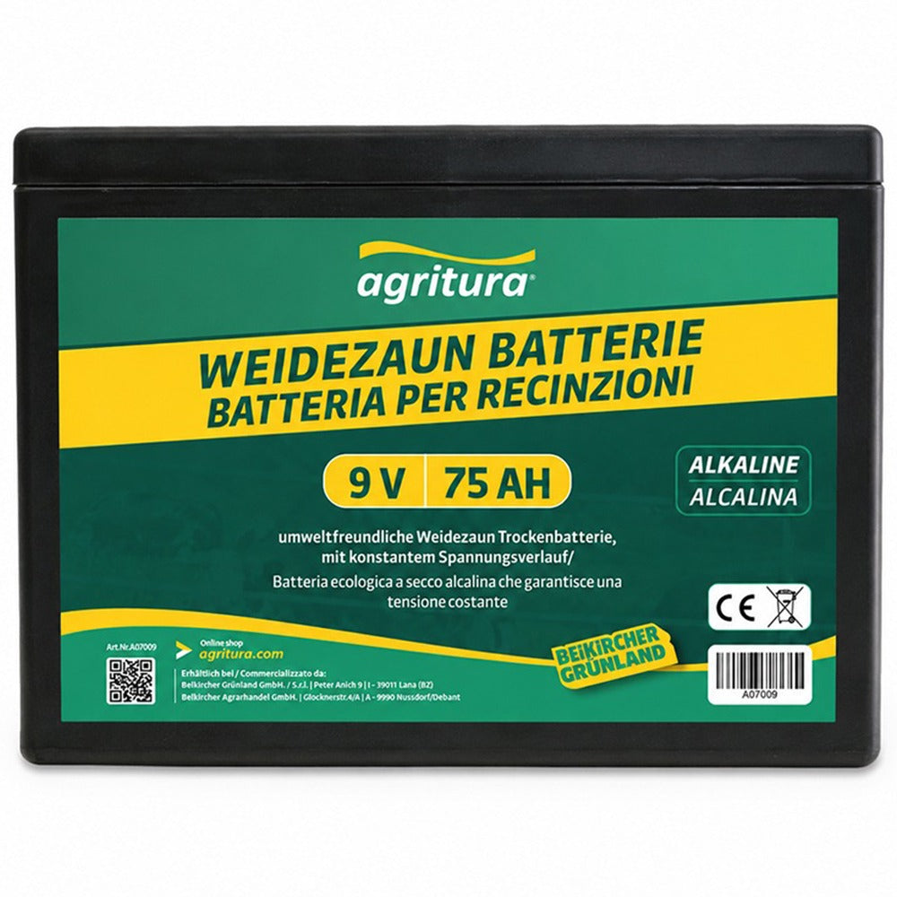 Batteria speciale da 9V per recinti da pascolo – Affidabilità e lunga durata