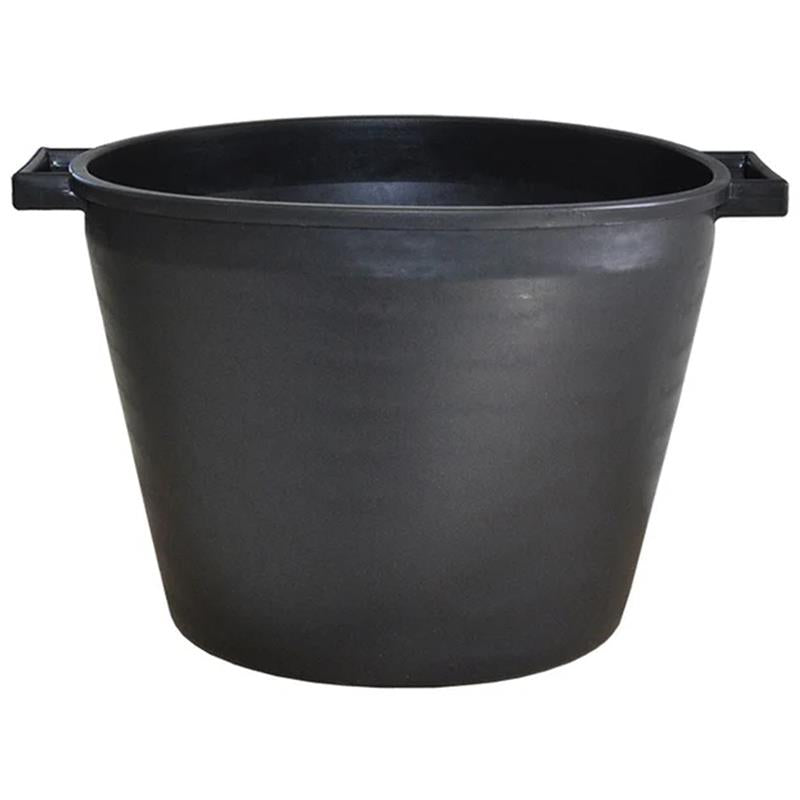 Mastellotto Tondo in Plastica Nero