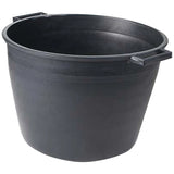 Mastellotto Tondo in Plastica Nero