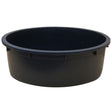 Mastellotto Tondo in Plastica Nero