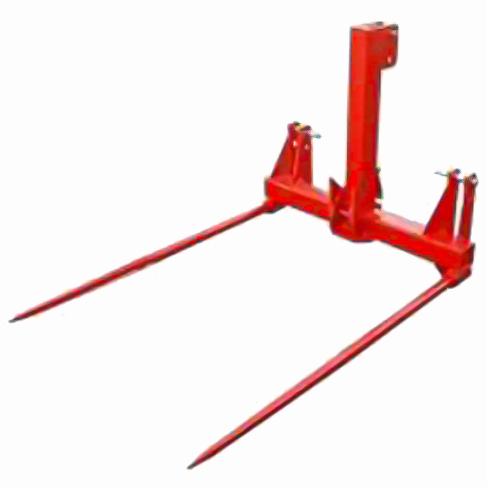 Three Point Folding Fork For Round Bales