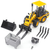 Bruder Caricatore Frontale con Argano Forche per Fieno e Pallet