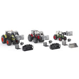 Bruder Caricatore Frontale con Argano Forche per Fieno e Pallet