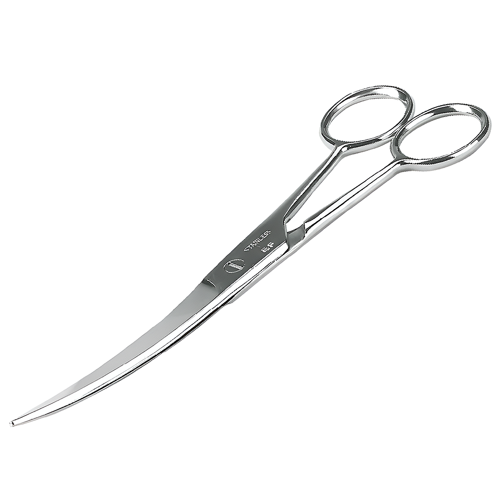 Curved Tip Scissors for Branding Livestock