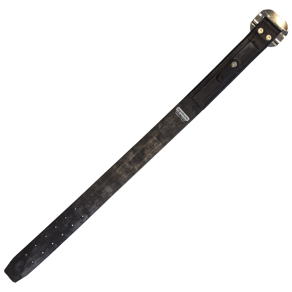 Leather Calf Strap with Durable Metal Buckle