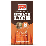 Blocco Leccare Rockies Carota e Mela 2 kg per Cavalli