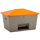 GFK Streugutbehälter 1100 l, grau/orange