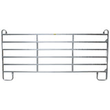 Pannello Compatto Zincato con Traverse Centrali - Altezza 1,70m