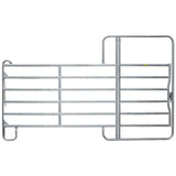 Pannello compatto con cancello e barra centrale – 2,20 m