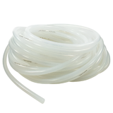 White silicone milk hose