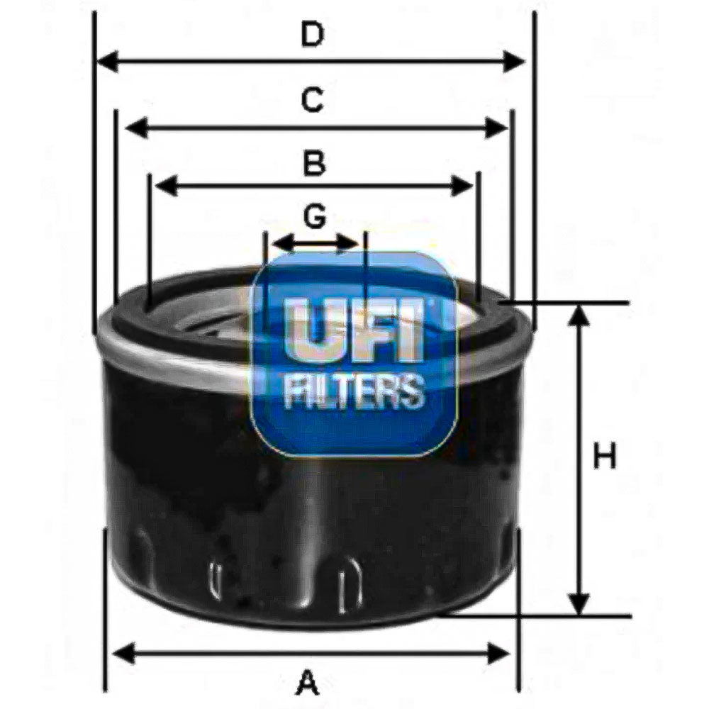 UFI Ölfilter 23.261.00