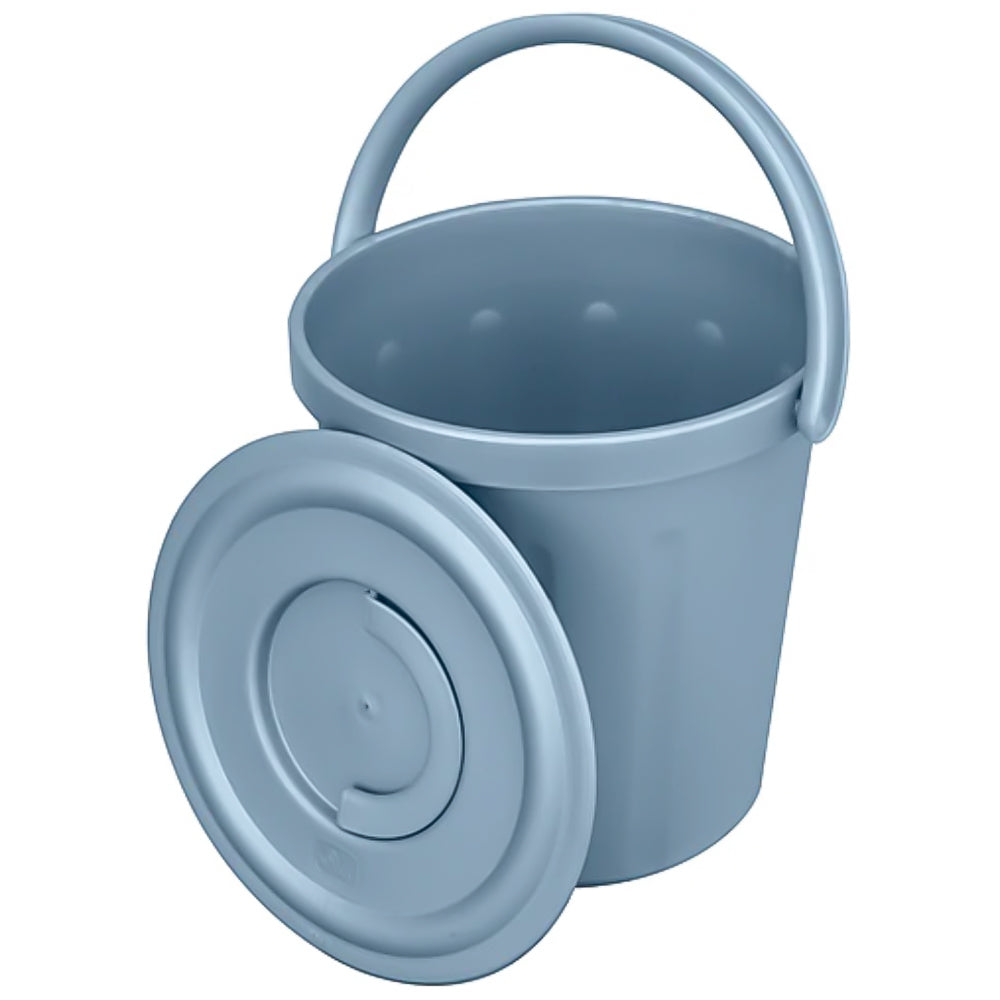 Round rubbish bin with handle 10lt, 15lt and 20lt