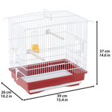 Vogelkäfig Giusy Blu gabbia per piccoli uccelli completa