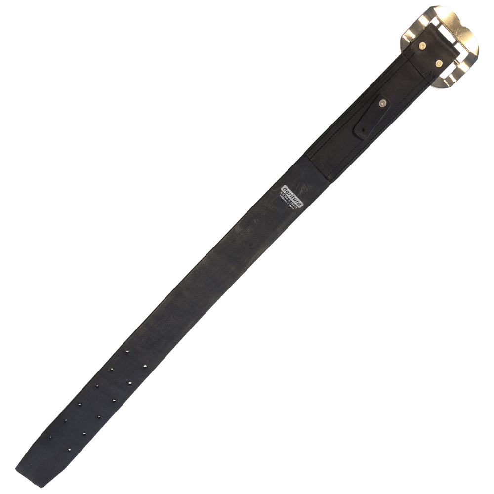 Leather Calf Strap with Durable Metal Buckle