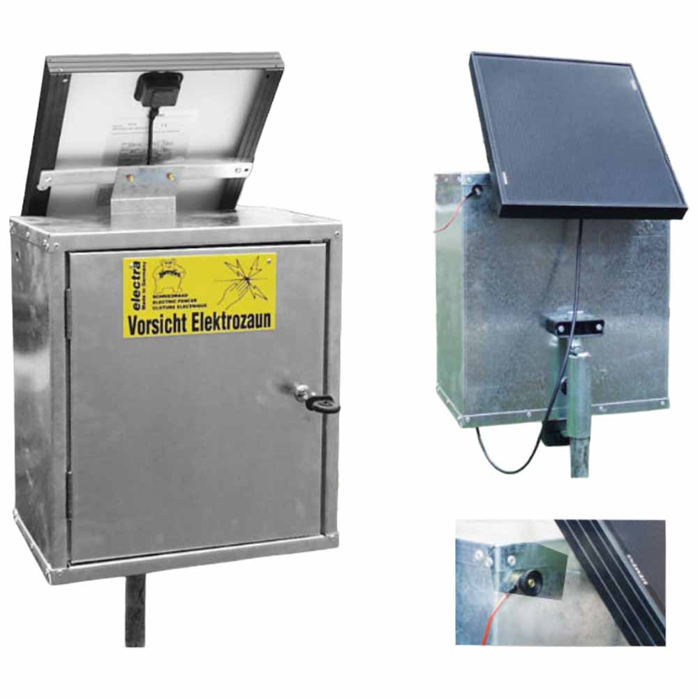 Armadio Metallico Elettrificato per Recinzione – Batteria Sicura