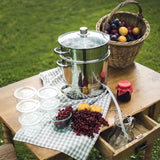 Spremifrutta a Vapore in Acciaio Inox 7,7lt