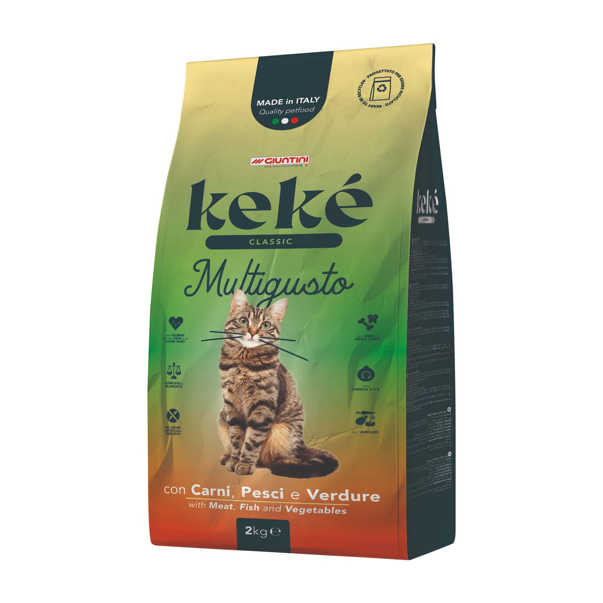 Dry food for cats - Kekè mix 2Kg, 15Kg