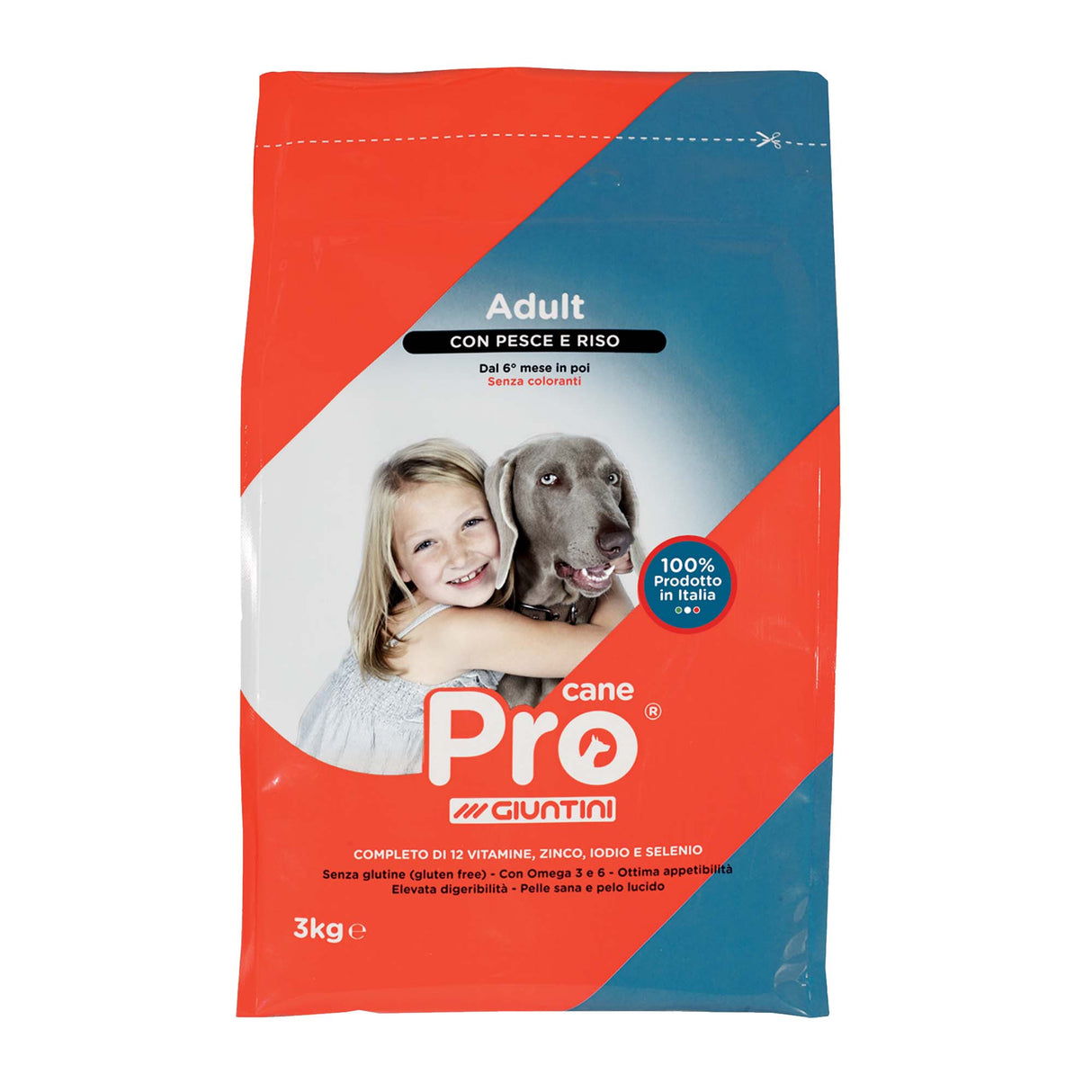 PRO CANE -  Fish & Rice Senza Glutine Ipoallergenico per cani