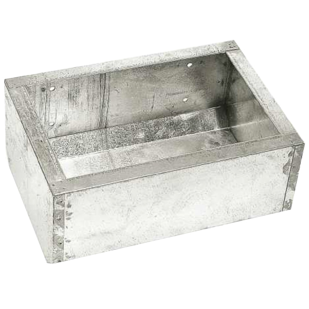 Rechtecktrog Metall 50X35X22 cm