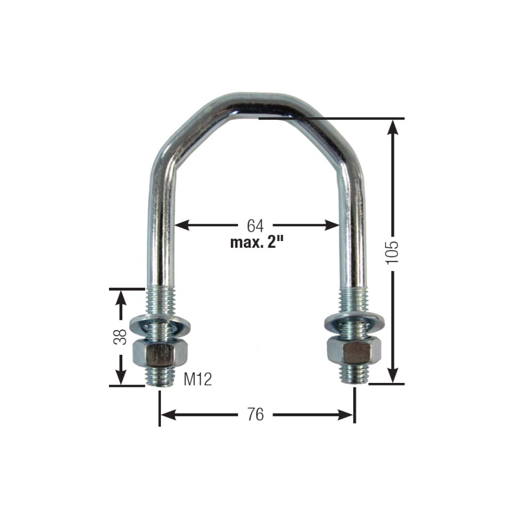 Double Bracket for Pipes