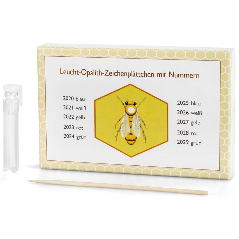 Set di Piastre Luminescenti in Opalite per Marcatura delle Regine