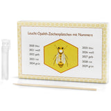 Set di Piastre Luminescenti in Opalite per Marcatura delle Regine