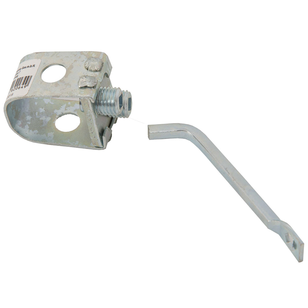 Anello per Falce Offner con Chiave & Anello in Legno – Zincato, Adatto a Manici in Legno